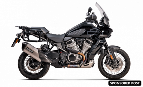 Harley-Davidson Pan America 1250 được giới thiệu bộ ống xả Akrapovic Slip-on