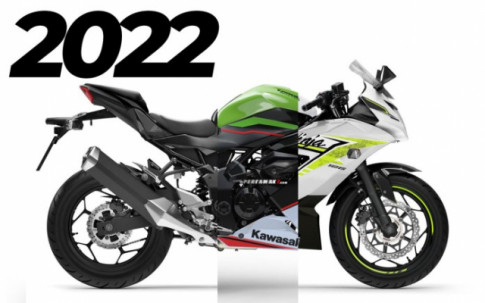 Kawasaki Ninja 125 2022 chính thức trình làng, gây sốc với giá bán trên trời