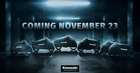 Kawasaki tung ra mắt 6 mẫu xe mới vào ngày 23/11