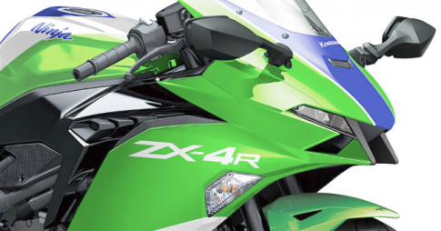 Lộ tin Kawasaki Ninja ZX-4R 4 xi-lanh 400cc với công suất 60 mã lực