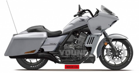 Tiết lộ hình ảnh Render của Honda Rebel 1100 Touring