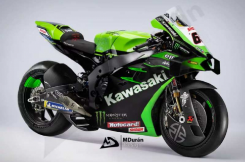 Xe đua Kawasaki tham gia MotoGP sẽ trông như thế nào?