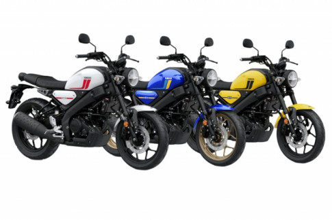 YAMAHA XSR125 2023 sở hữu màu mới, tái hiện lịch sử cổ điển