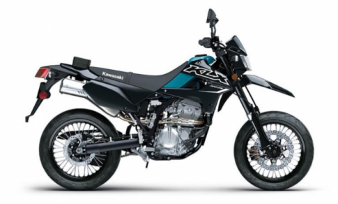 Tiết lộ hình ảnh mới của Kawasaki KLX300SM 2022, Supermoto dành cho anh em mê phượt