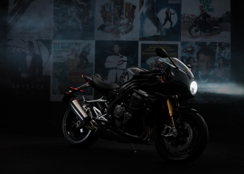 Trình làng Triumph Speed Triple 1200 RR Bond Edition độc đáo tuyệt đẹp