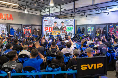 Gặp gỡ 2 nhà vô địch MotoGP - Quartararo và Morbidelli tại Revzone Yamaha Motor Việt Nam