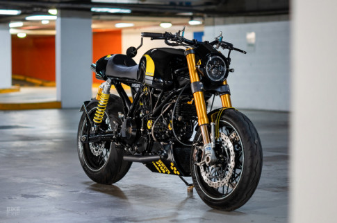 Ducati GT1000 độ phong cách Ong Bắp Cày của PURPOSE BUILT MOTO