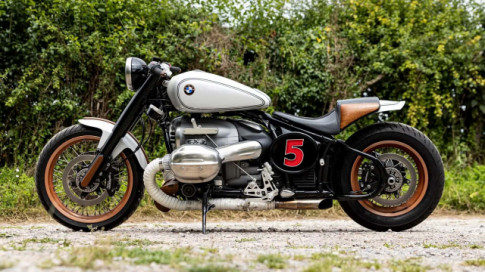 BMW R 18 Nigel Mansell ‘Il Leone Edition’ tùy chỉnh đang được đưa ra đấu giá