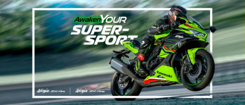 Kawasaki Ninja ZX-4R cuối cùng đã đổ bộ Châu Á