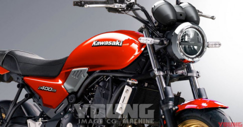 Anh em biết tin gì chưa, Kawasaki Z400RS động cơ 4 xy-lanh đã sẵn sàng ra mắt