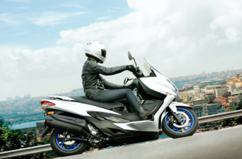 Bất ngờ quá AE ơi - xe Suzuki Burgman chạy bằng hydro là có thật?