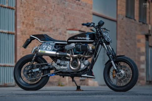 Sportster 1200 độ đặc biệt với ý tưởng Super-Tracker