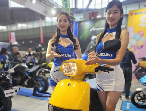 Suzuki SUI 125 lộ diện ngoại hình mới nhấn mạnh vào vẻ đẹp trẻ trung