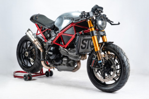 DUCATI MULTISTADA 1200S độ cafe racer từ STG Tracker