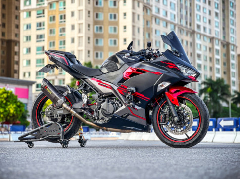Kawasaki Ninja 400 khác biệt với dàn trang bị đẳng cấp của Biker Việt