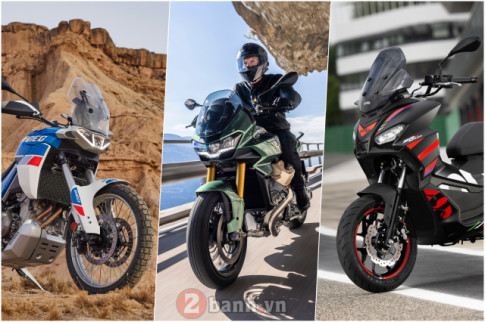 Piaggio Việt Nam giới thiệu 3 mẫu xe mới của thương hiệu Aprilia và Moto Guzzi