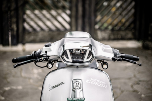 ‘Quái thú’ Vespa Sprint sở hữu cục máy 183cc vô cùng uy lực đến từ Hà Nội