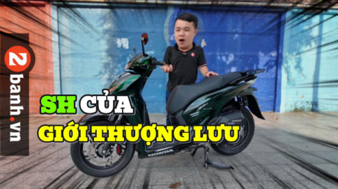 Soi chi tiết Honda SH150i Vetro độ: Khoe trọn vẻ đẹp với dàn áo trong suốt độc nhất